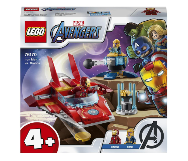 LEGO Marvel Avengers 76170 Iron Man kontra Thanos - 1015612 - zdjęcie